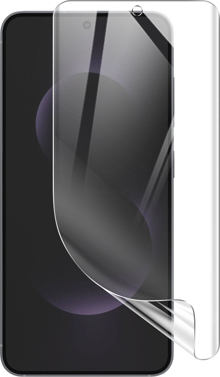 iMak, Schermfolie Geschikt voor Samsung Galaxy S25 Edge Hydrogel Flexibel, Transparant