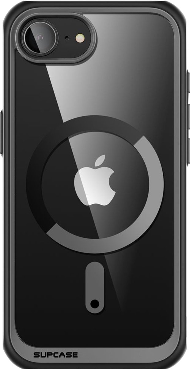 Supcase UB MagSafe geschikt voor iPhone 17e / 16e hoesje - Zwart