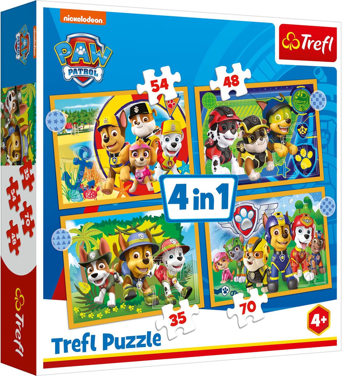Trefl Holiday Paw Patrol Legpuzzel 35 stuk(s) Stripfiguren