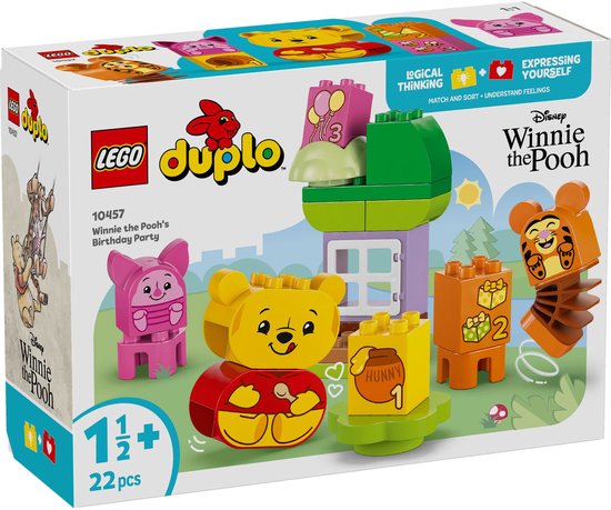 LEGO DUPLO Disney Het Verjaardagsfeest van Winnie de Poeh - 10457