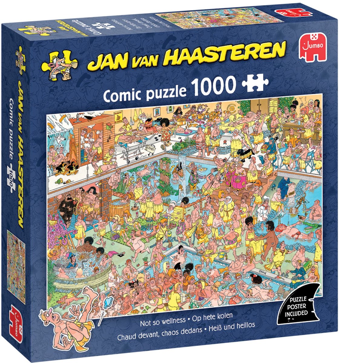 Jan van Haasteren - Op hete kolen - 1000 stukjes puzzel - Legpuzzel