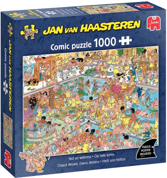 Jan van Haasteren - Op hete kolen - 1000 stukjes puzzel - Legpuzzel
