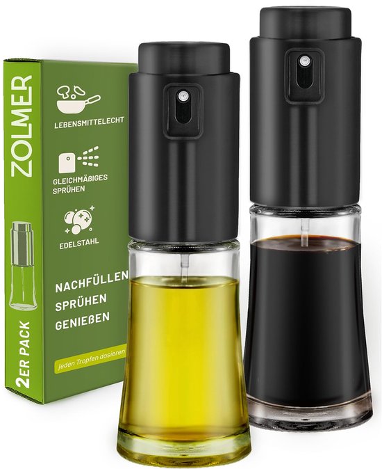 Oliesproeier Voor Het Koken, Oliespuitfles, Speciale Groene UV Bescherming Voor Heteluchtfriteuse Oliespray Voor Airfryer Voor Grillen Salade Bakken