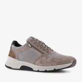 Hush Puppies leren heren sneakers grijs - Maat 40 - Uitneembare zool