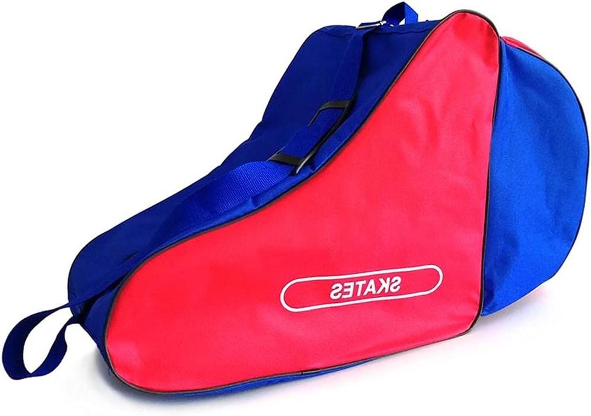 Inovra Plus – Draagbare rolschaatstas voor kinderen en volwassenen – Ademend en verstelbaar – Inline skate tas met schouderriem