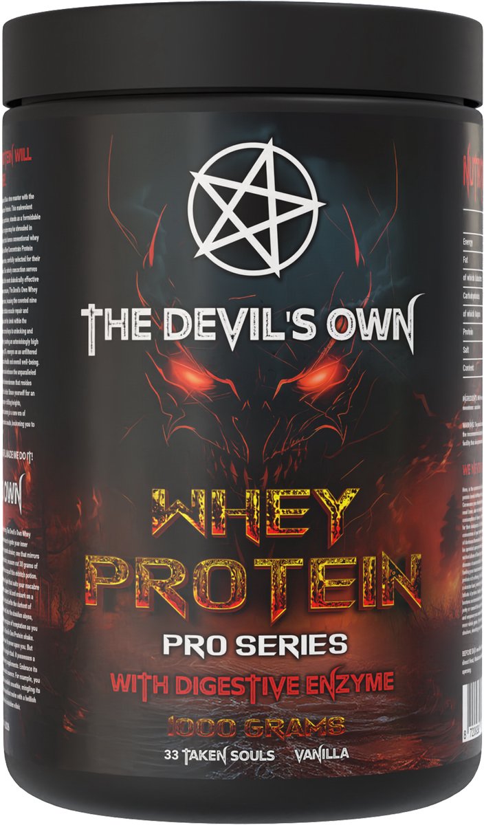 The Devil’s Own Whey Protein 1kg – 23.7g Eiwit – Chocolate Milkshake – Nutriworld