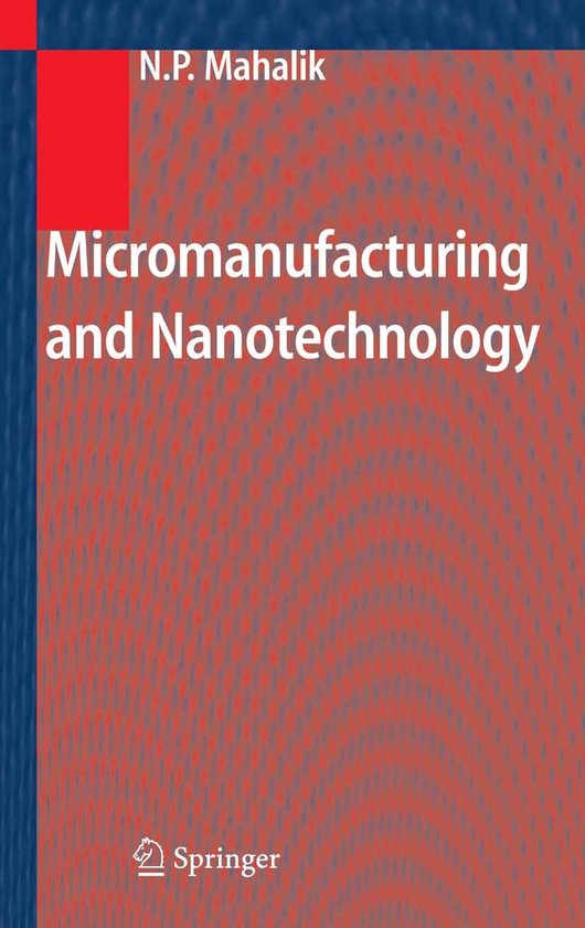 Micromanufacturing and Nanotechnology - cover