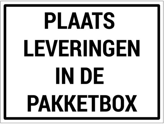 Bordje - Roken en open vuur verboden