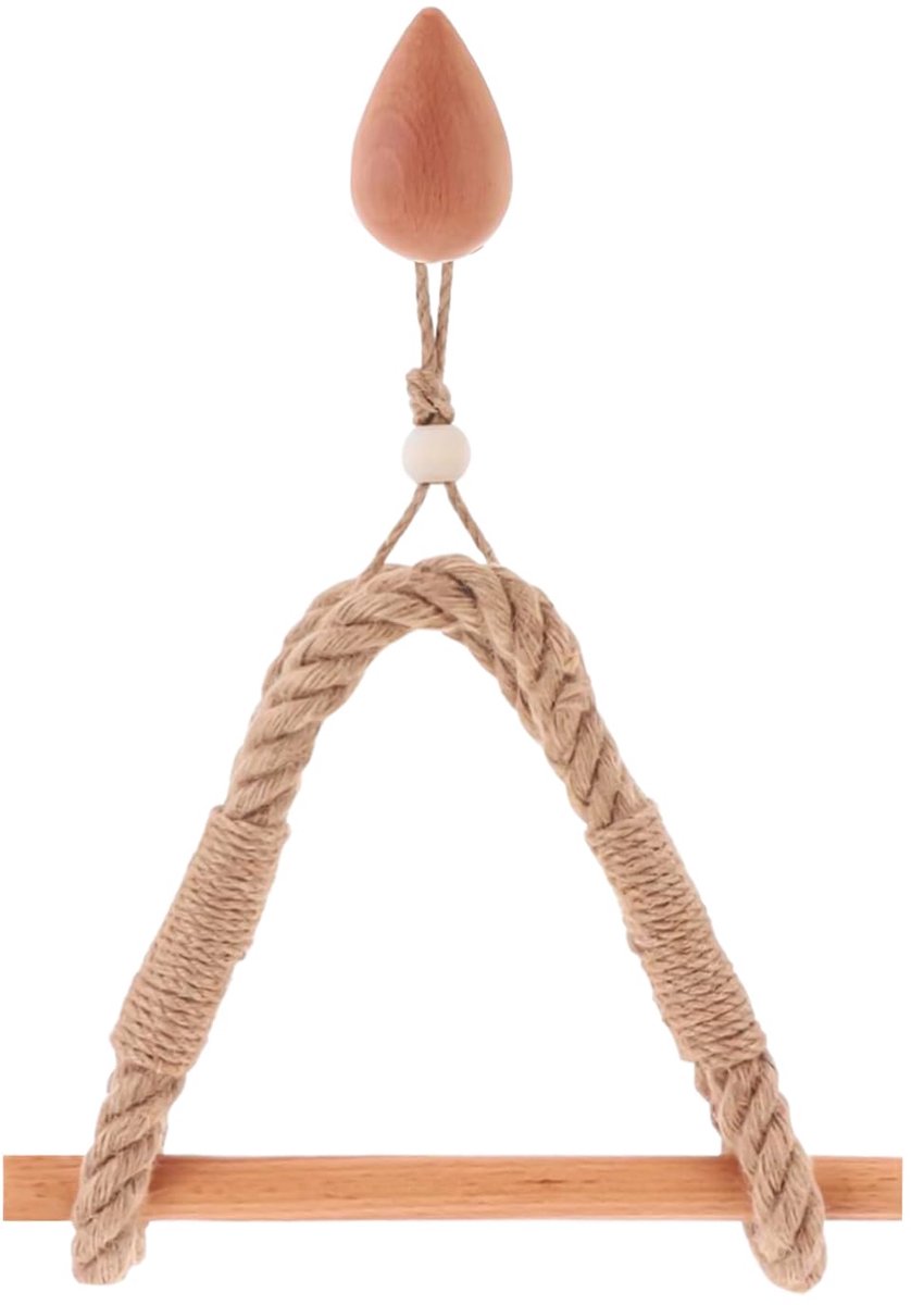 Ibenzoa® Stijlvolle Retro Toilettenpapierhouder Zonder Boren met Jutekoord voor Badkamer en Keuken