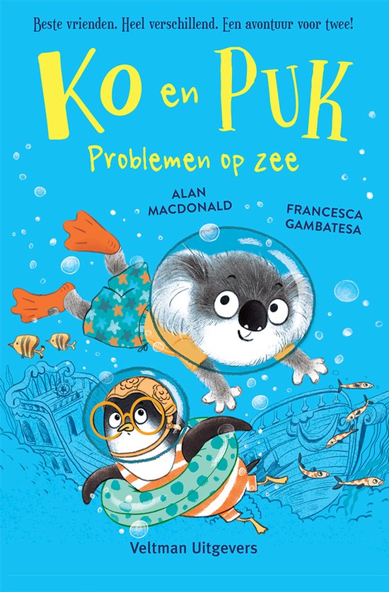 Ko en Puk - Problemen op zee - cover