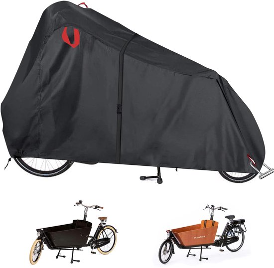 Afdekzeil voor vrachtfiets, kofferwiel, beschermhoes van 420D Oxford
