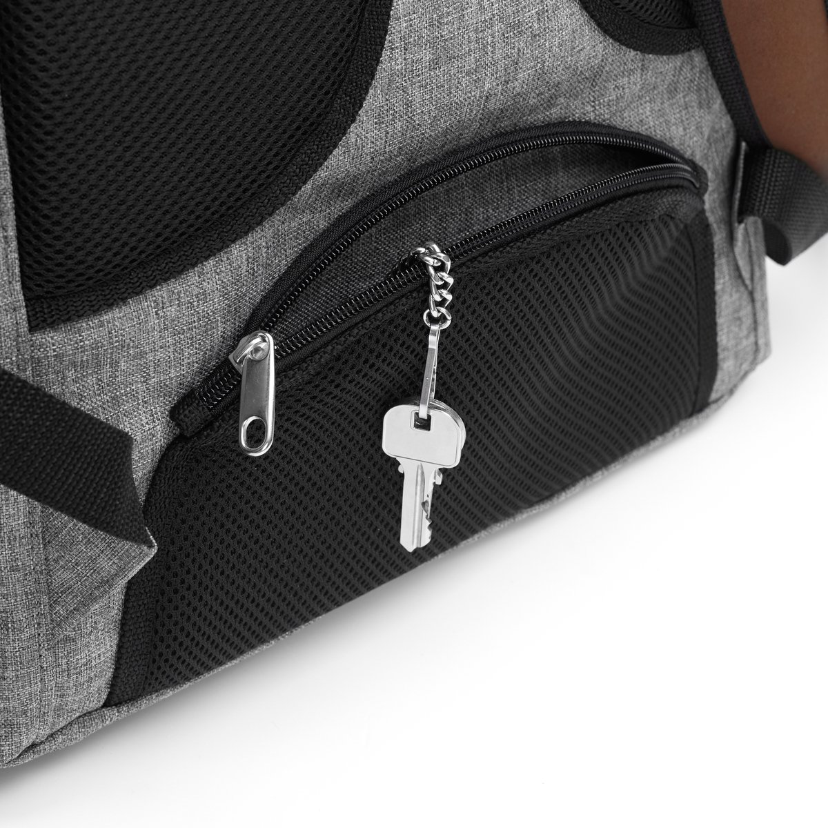 Baltan Rugzak - Backpack - Kopia - Grijs - Bruin