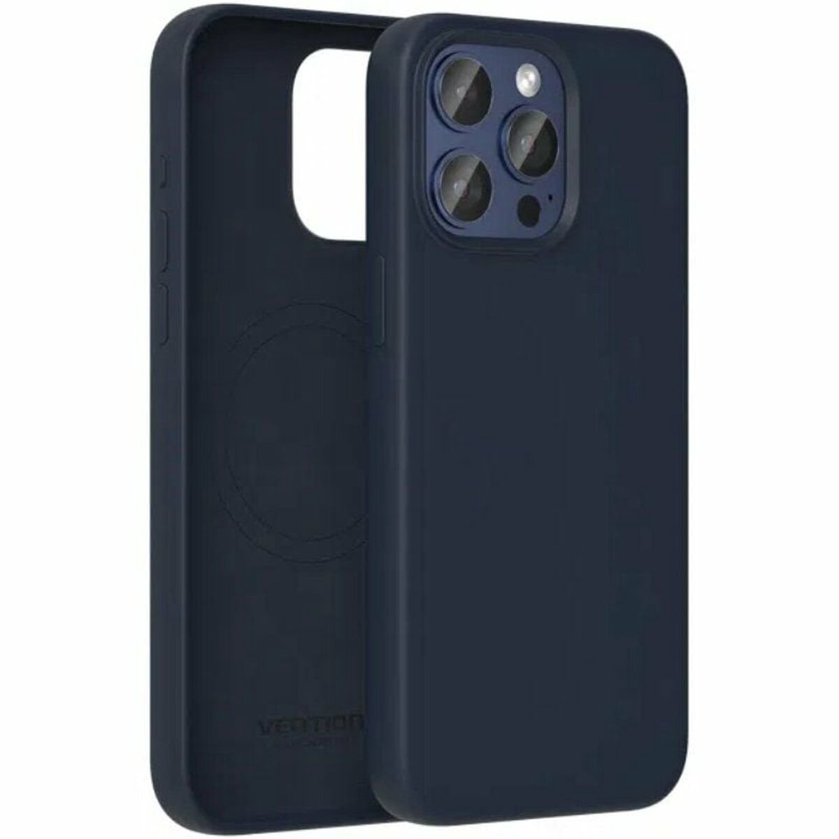 Vention KUEL0-20 Silicone Case with MagSafe / Compatible with iPhone 14 Plus / Blue
