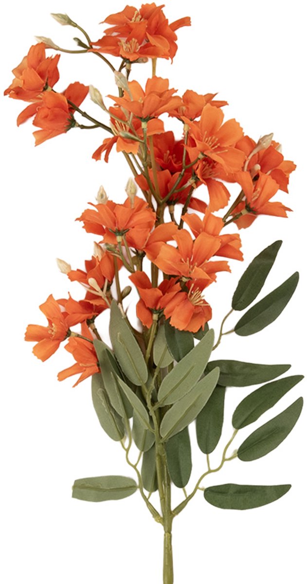 Clayre & Eef Kunstbloem 72 cm Oranje Kunststof
