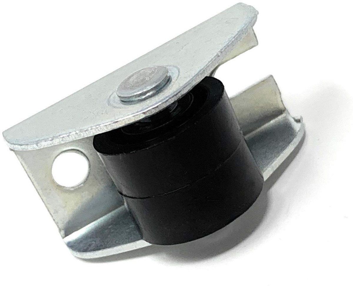 Design61 4x boxwiel bedbakwiel meubelwiel 15x11 mm met kunststof wielen