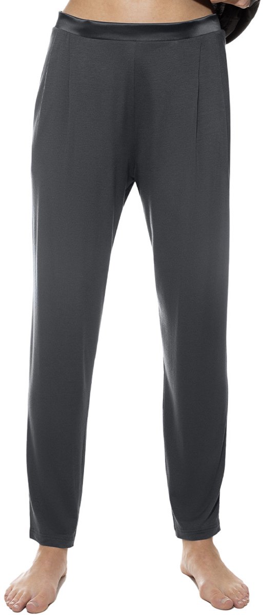 Mey Dames pyjama broek Pure Chic thunder grey