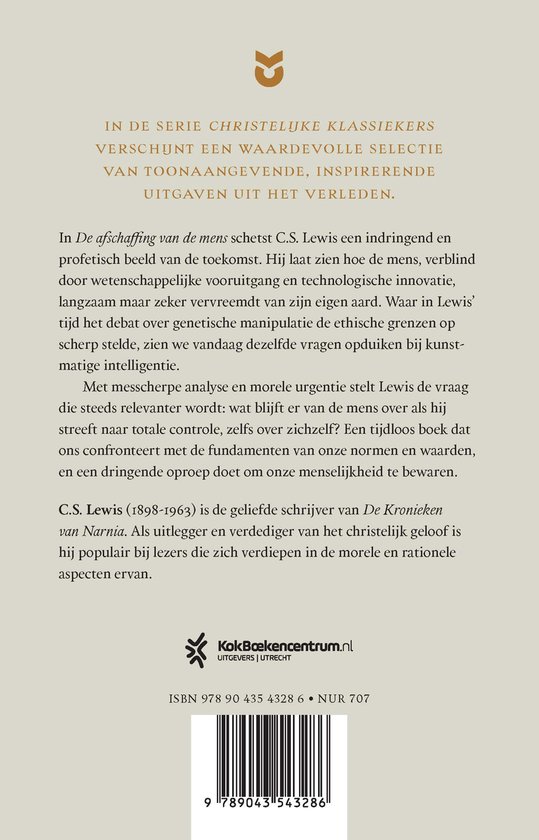 De afschaffing van de mens - Christelijke klassieker