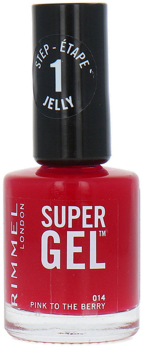 Rimmel Super Gel Nagellak - 014 Pink To The Berry