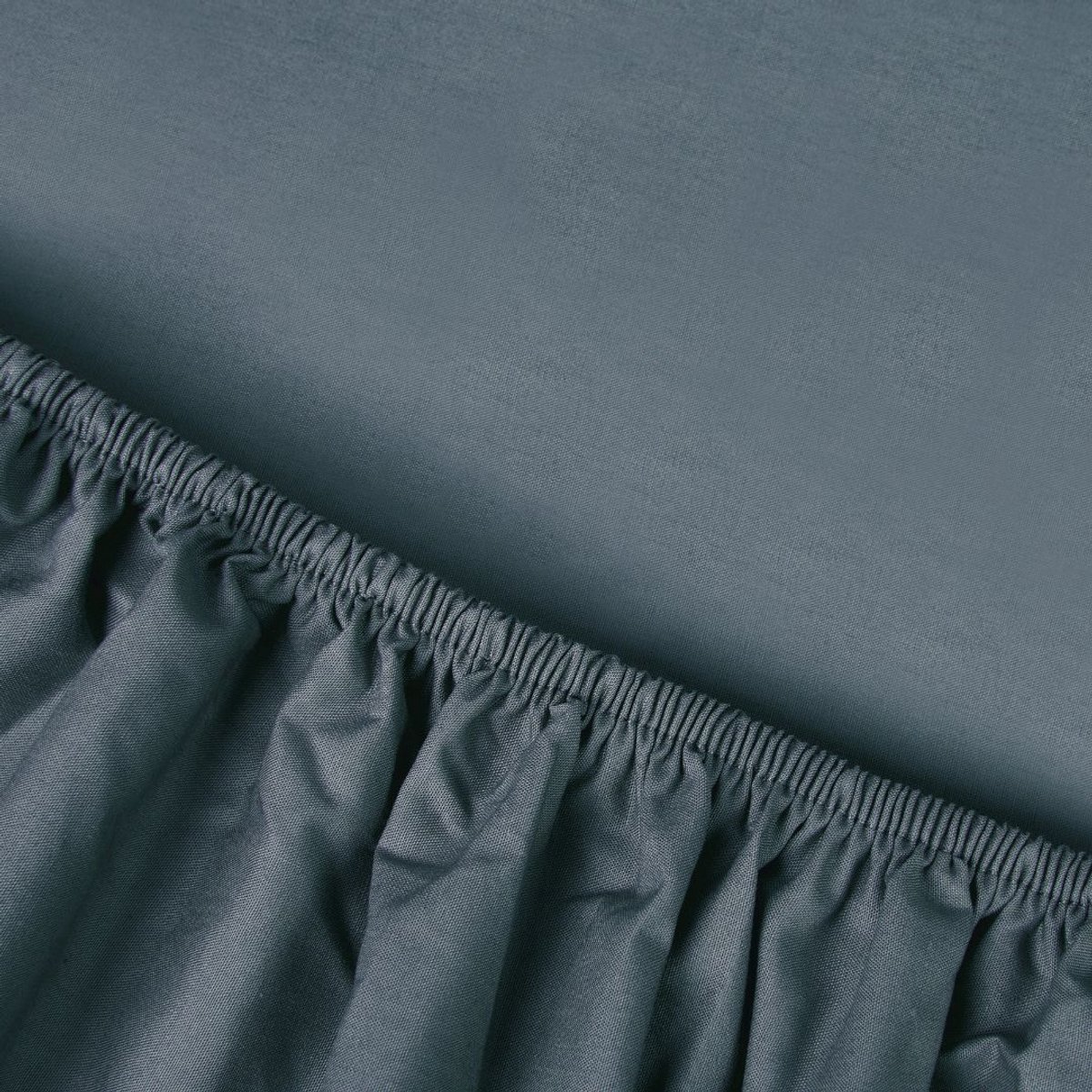 kayori Kai Topper Hoeslaken Katoen - 180x200cm - Denim