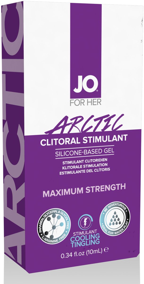 Goedkoopste System JO - For Her Clitoral Stimulant Cooling Arctic 10 ml