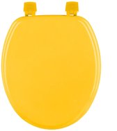 Bol.com 5Five Toiletbril Colors - okergeel - MDF/HDF hout - universeel - standaard wc bril bevestiging aanbieding