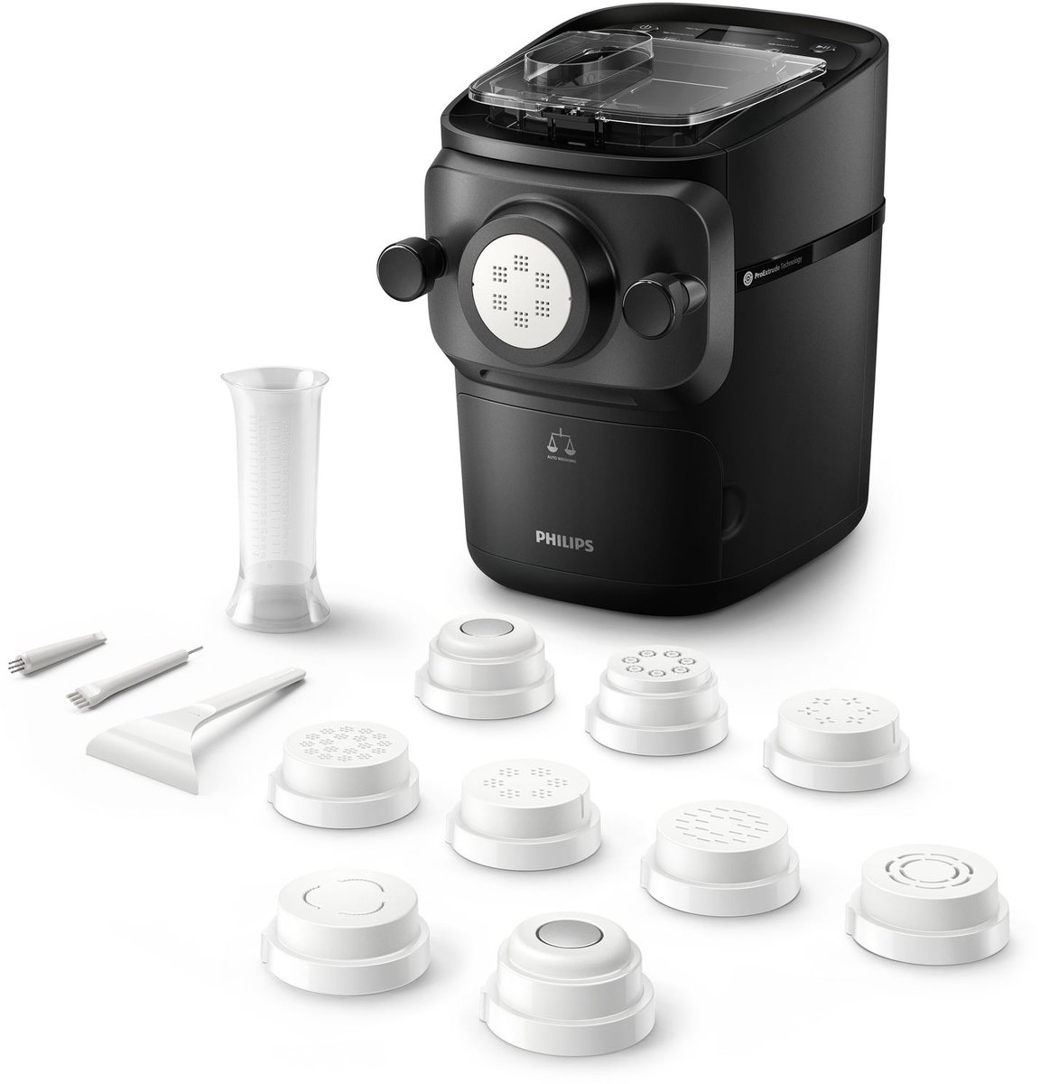 Philips Pastamachine 7000 series, 10 schijven, zwart (HR2665/96)
