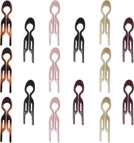 Haarspelden - U-vormige haarspelden - Franse haarspelden - haaraccessoires voor dames en meisjes - haarspelden dames - haarklemmen - kapselstyling accessoires - 15 stuks