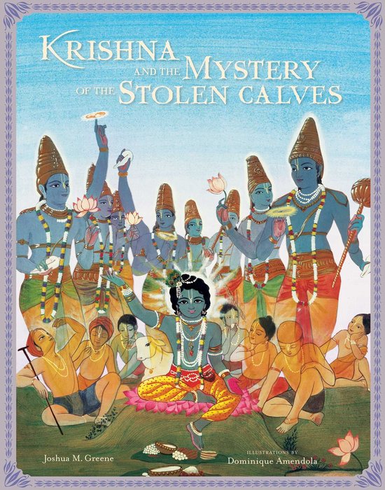Krishna and the Mystery of the Stolen Calves - cover