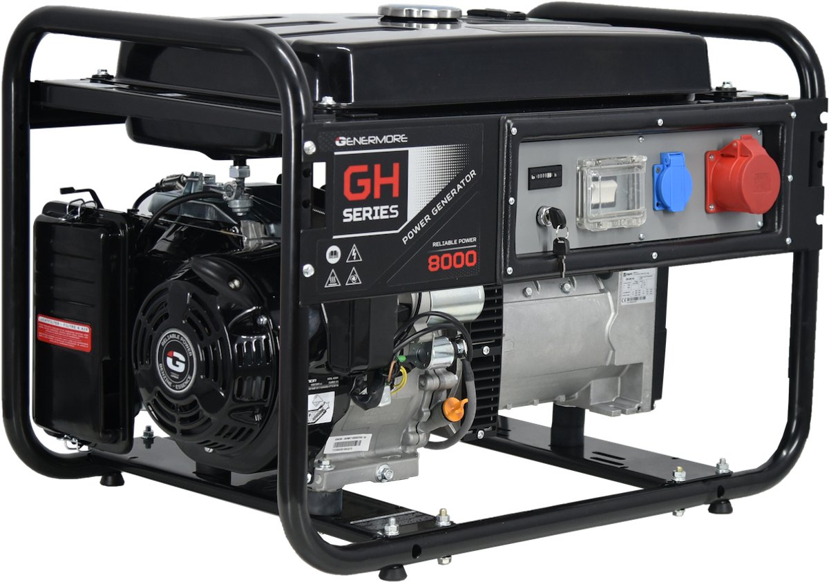 Genermore GH8000LT400-AVR aggregaat 8,0kVa
