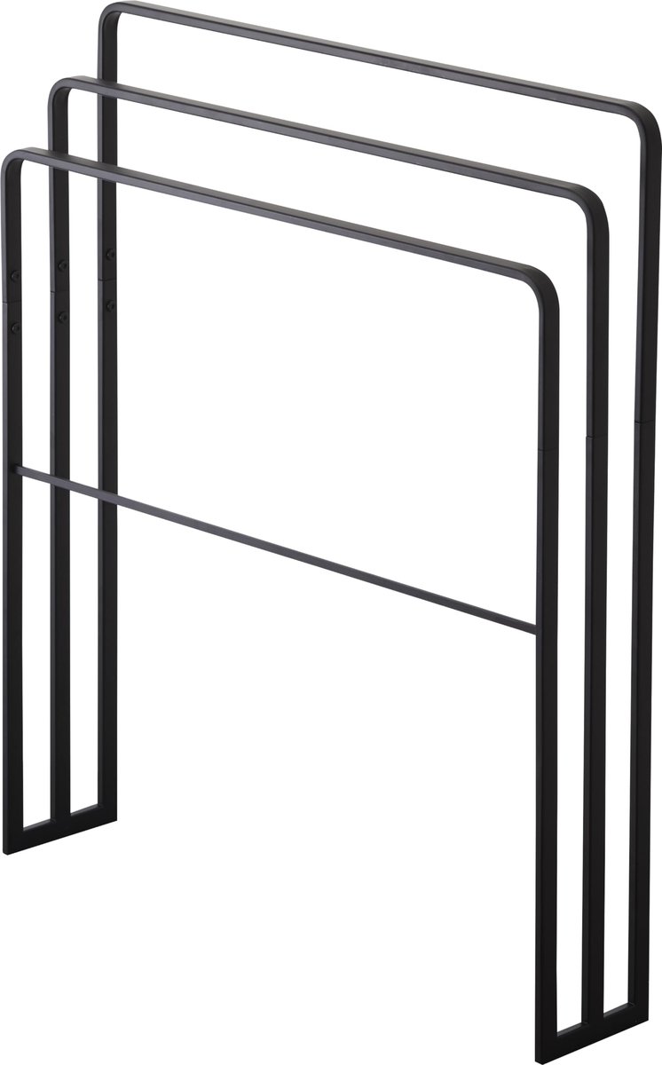 Ibenzoa® Minimalistische Handdoekstandaard met Drie Stangen voor Stijlvol en Ruimtebesparend Gebruik
