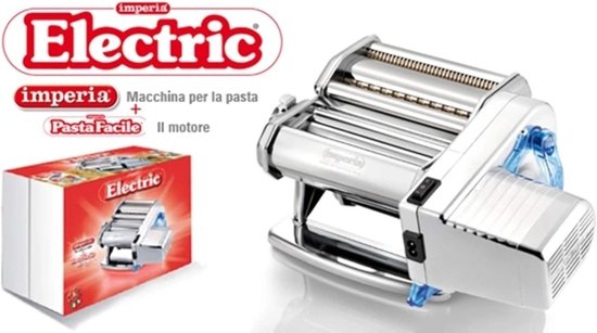 RFWR® Elektrische Pastamachine 650 roestvrij staal - Geschikt voor verschillende pasta diktes — afbeelding 2