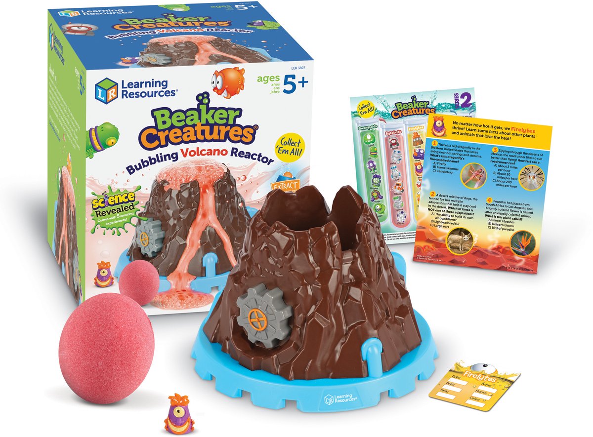 Learning Resources beaker creatures® bubbling volcano reactor™ - 3+