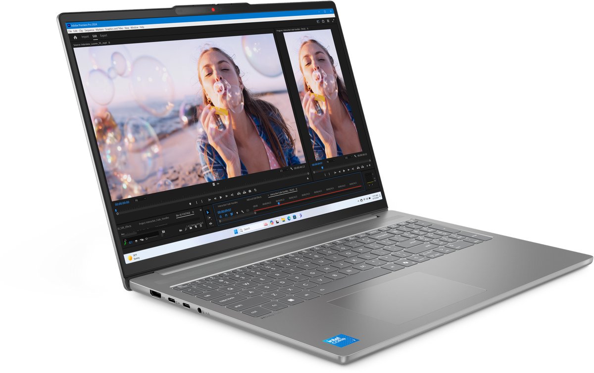 Lenovo IdeaPad Slim 5 16IRH10R 83J1005RMH - Laptop - 16 inch thumbnail 2