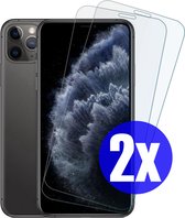 Screenprotector geschikt voor iPhone 11 Pro Max/XS Max - Gehard Glas - Tempered Glass Armor Screen Cover - 2 Stuks