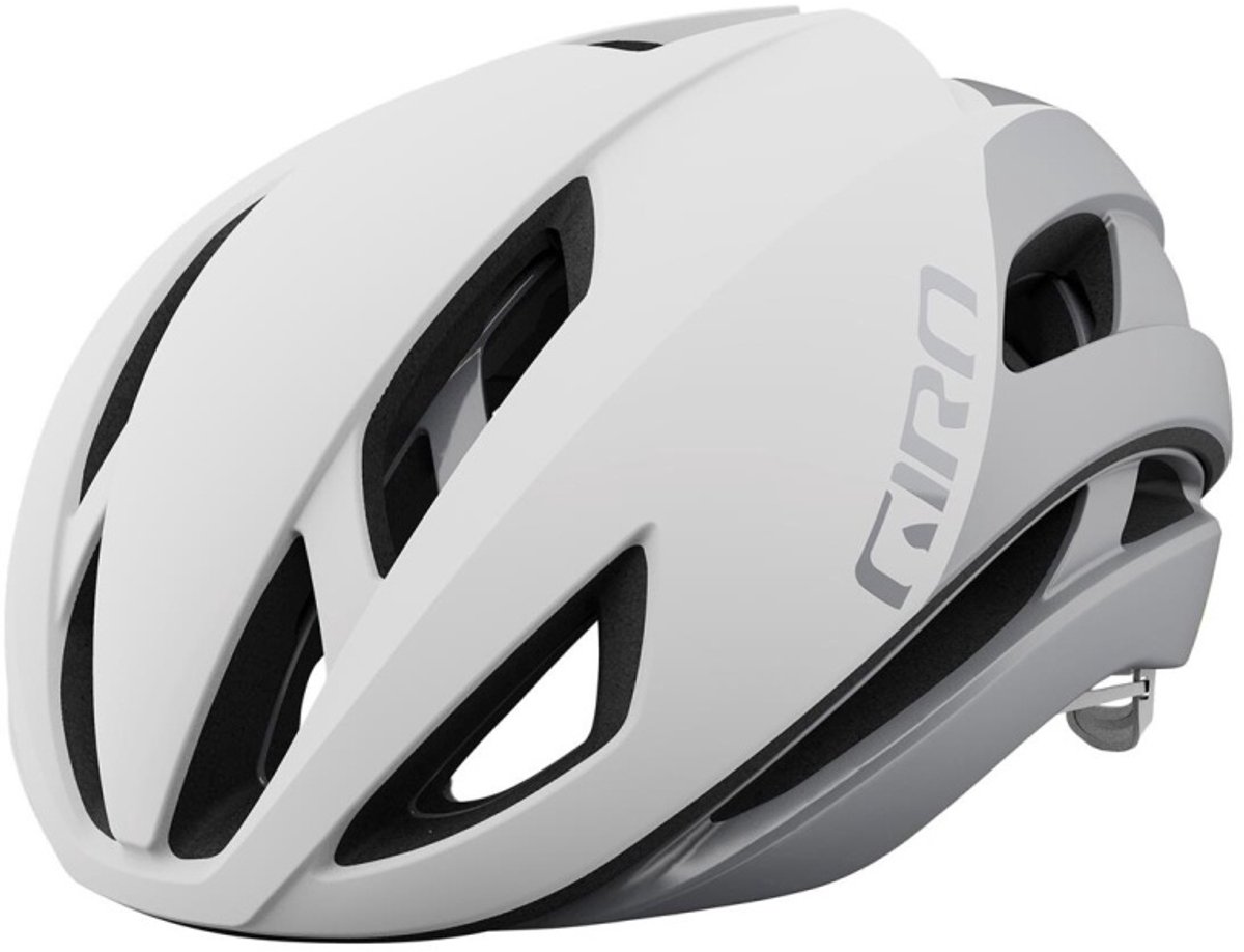 Giro Eclipse Spherical Racefiets Helm - Mat Wit | L