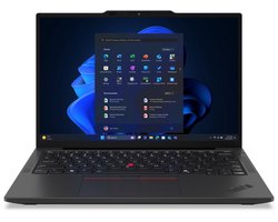 Lenovo ThinkPad X13 Gen 6 (Intel) Intel Core Ultra 5 225U Laptop 33,8 cm (13.3") WUXGA 16 GB LPDDR5x-SDRAM 512 GB SSD Wi-Fi 6E (802.11ax) Windows 11 Pro Engels Zwart