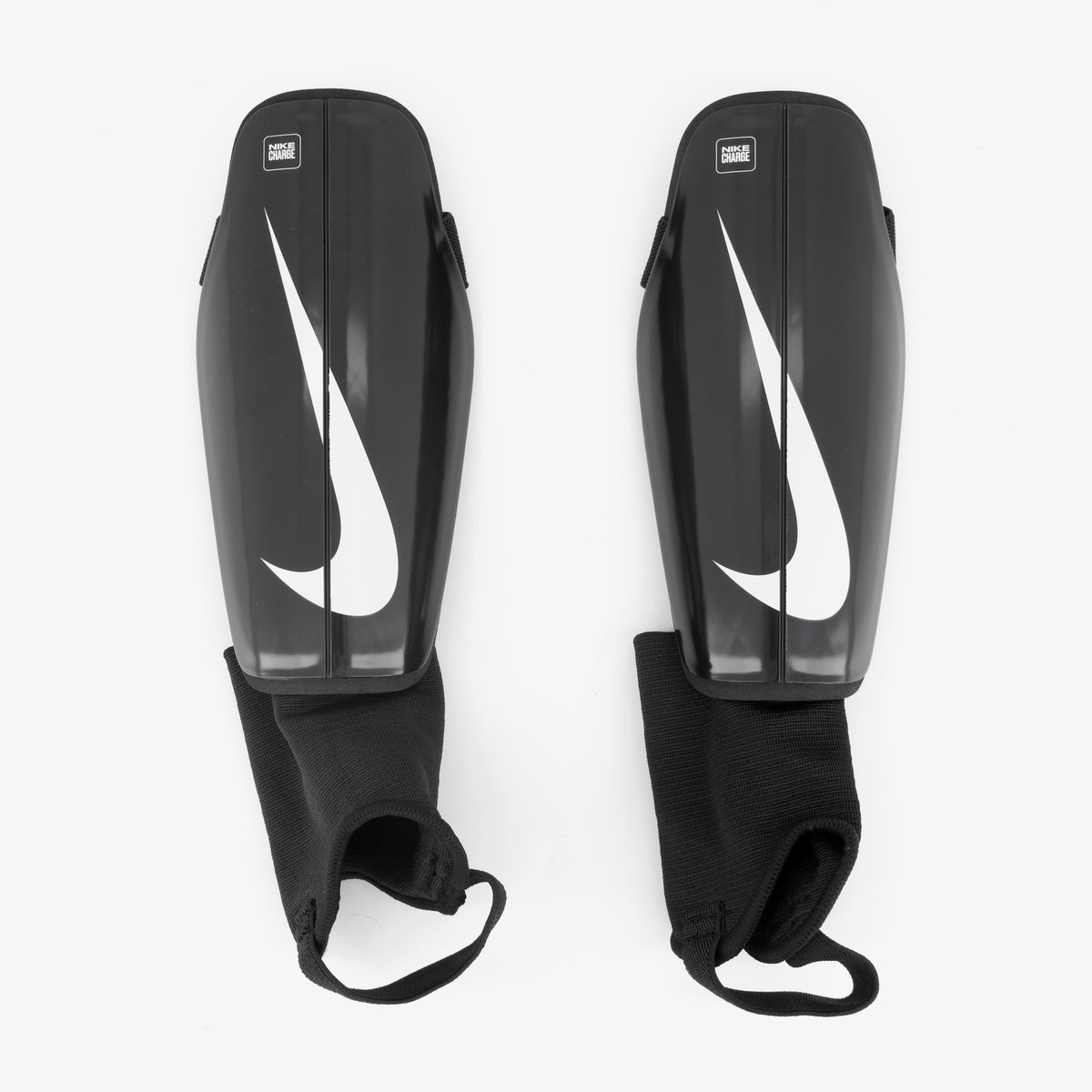 Nike Charge Shinguards scheenbeschermers zwart wit - Maat XL