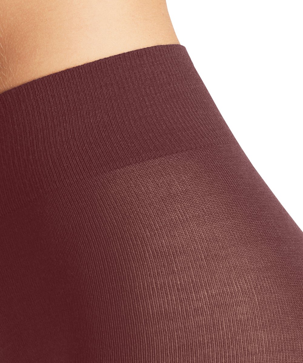 Damen Softmerino eenkleurig wol katoen panty dames cayenne - maat 5950