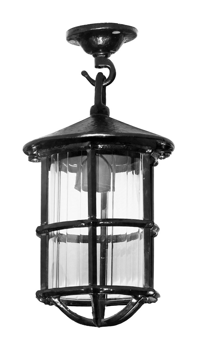 Hanglamp - Smeedijzer zwart - Gietijzer - Kirkpatrick - Landelijke hanglamp smeedijzer