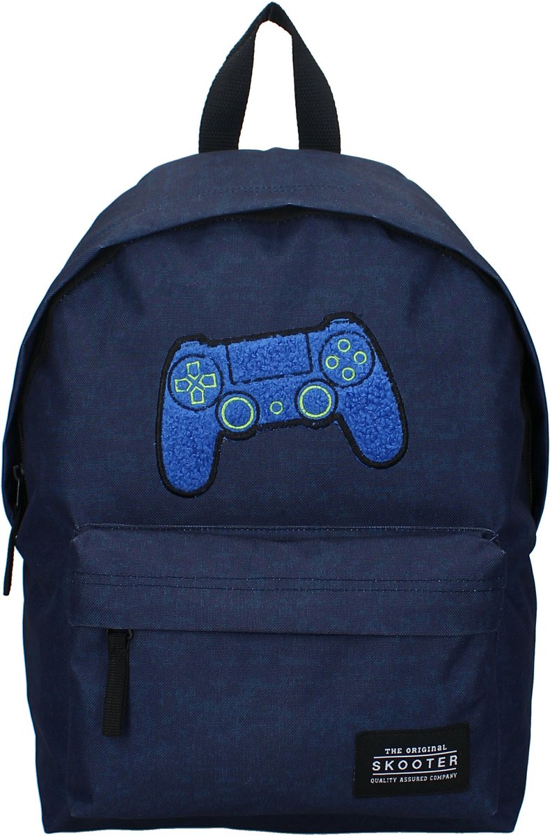 Skooter Daring Dudes Rugzak - Blauw - Game Controller