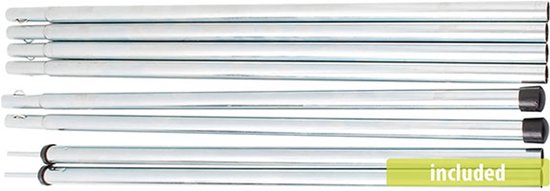 Brunner Rambler Bustent - 350 x 260 x 220 - Polyester - Bustent - Wegrij Luifel — afbeelding 4