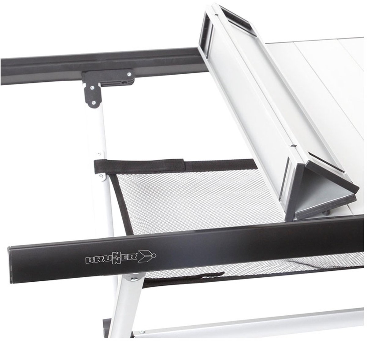 Brunner Accelerate 4 - Campingtafel 120 x 80 x 71 cm - Licht frame