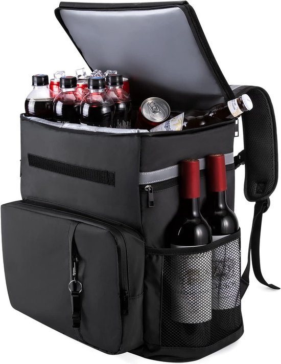 Grote koeltas rugzak - 40L Lekvrije Geïsoleerde Picknickrugzak
