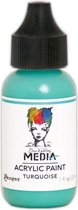 Hobbyverf - Ranger Dina Wakley - Media heavy body acrylverf - Turquoise - 29ml