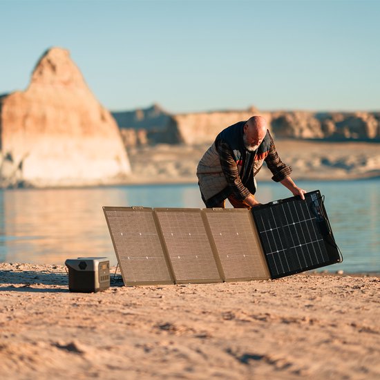 EcoFlow NextGen 220W Bifacial opvouwbaar dubbelzijdig zonnepaneel van Merkloos — afbeelding 5