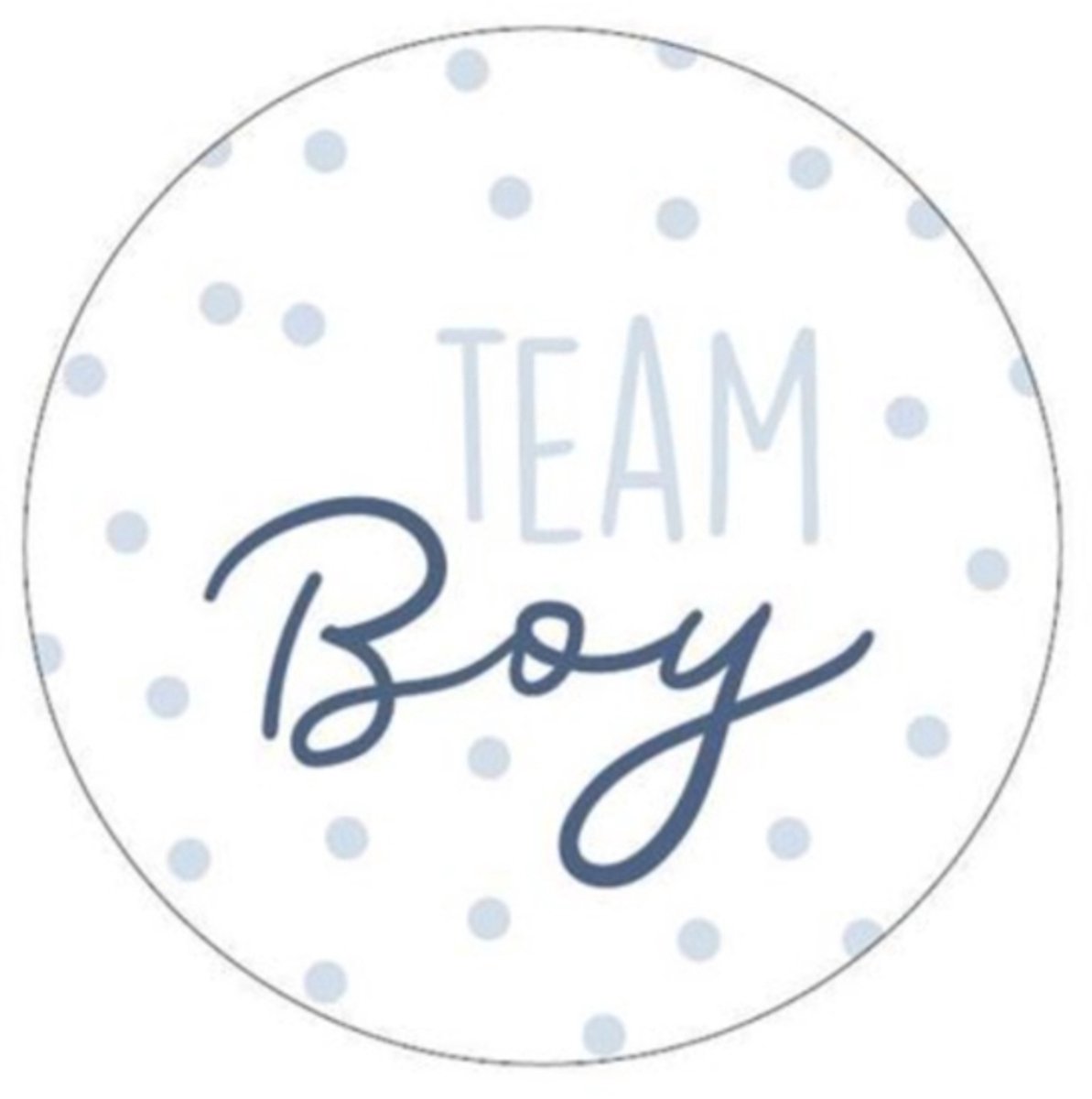 10x Sticker "Team Boy"