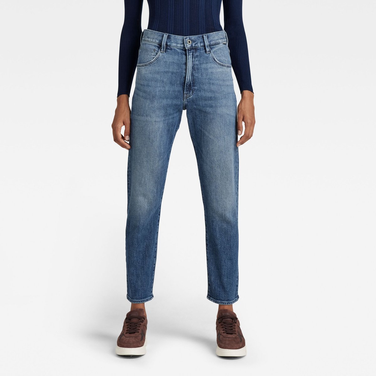 G-Star Virjinya Slim wmn Dames Jeans Faded Santorini