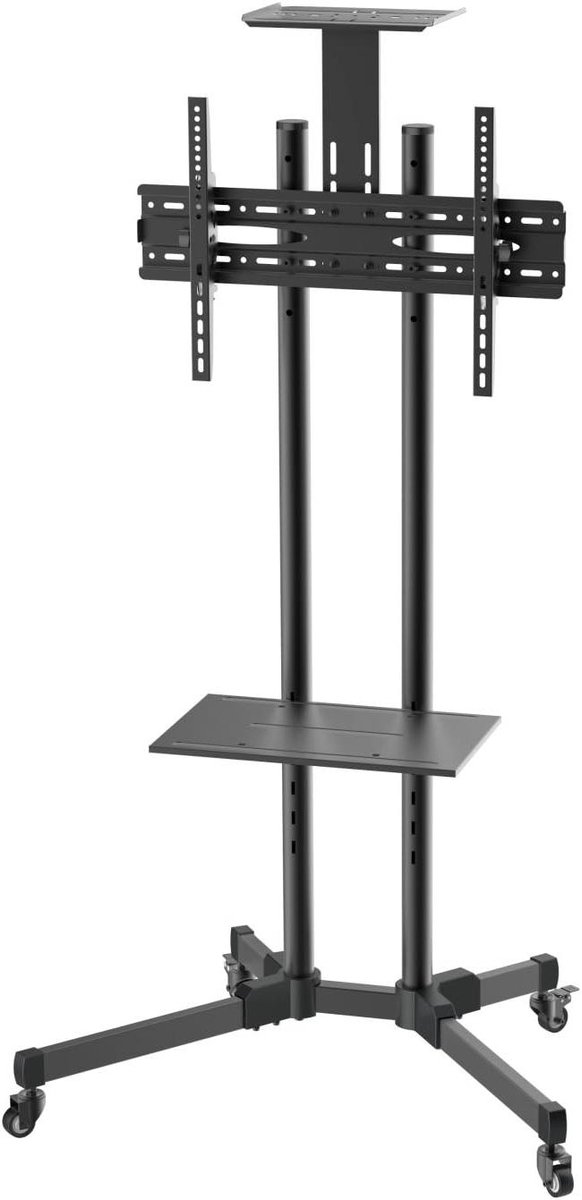Aanpassing titel:'FT70TE-035 – Standard for Monitor/TV from 37"-70 (with Wheel and Tablet for DVD) Black'