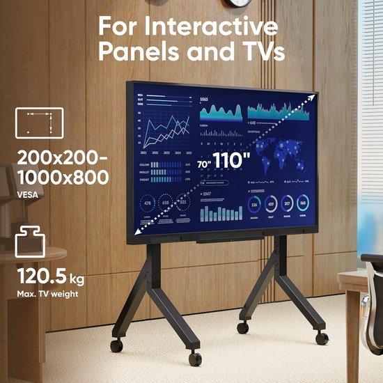 Tv-meubels met wielen kopen? ✔️ Tot 26% korting