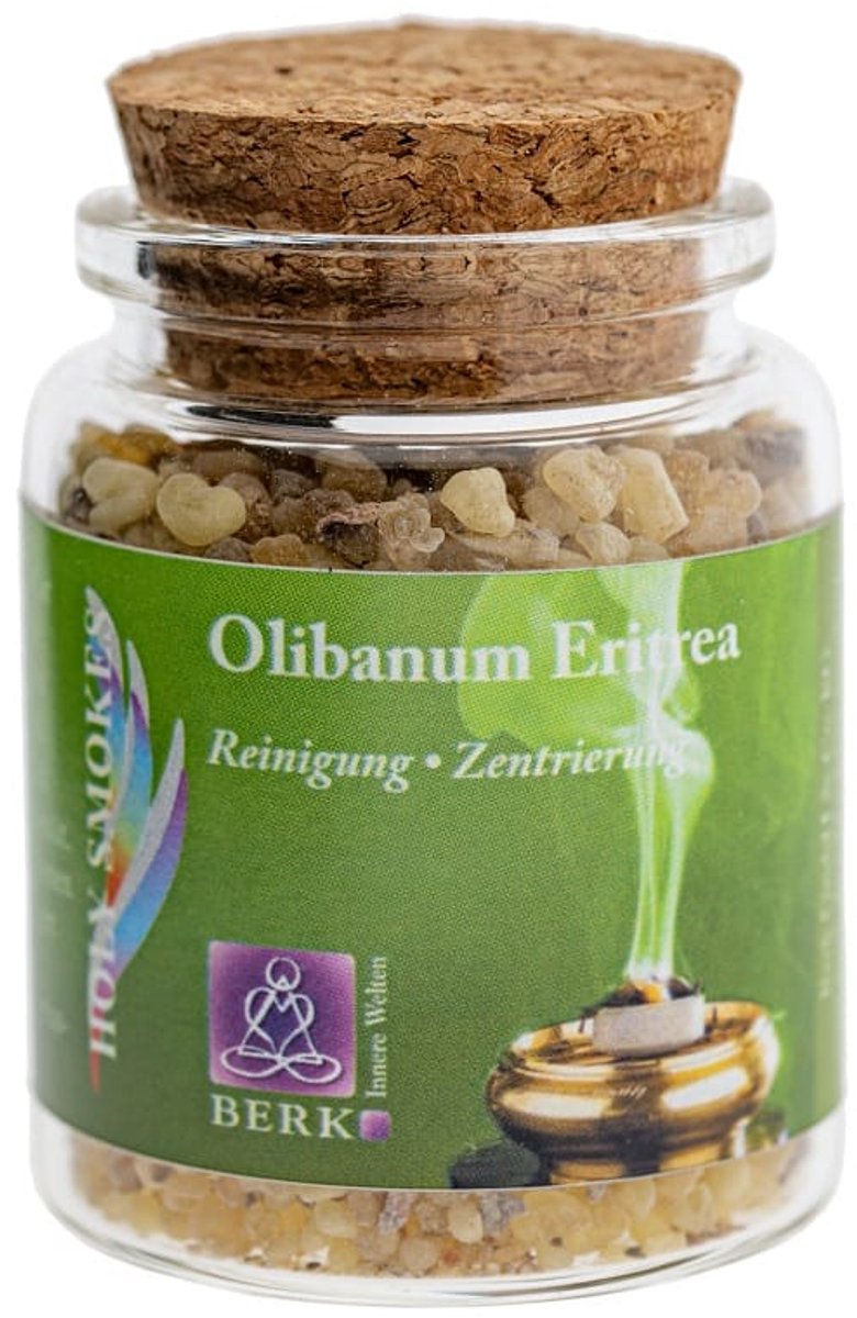 Wierookhars Olibanum Eritrea in Glas